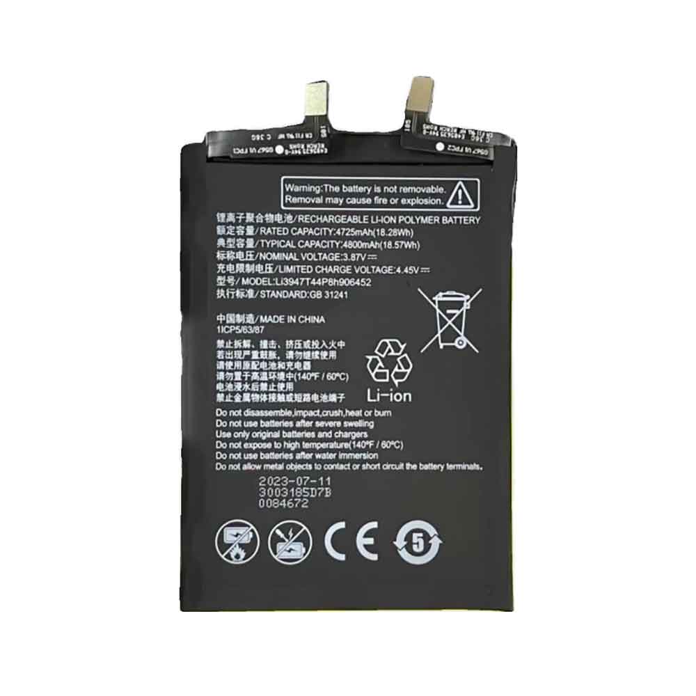 Batería para G719C-N939St-Blade-S6-Lux-Q7/zte-Li3947T44P8h906452